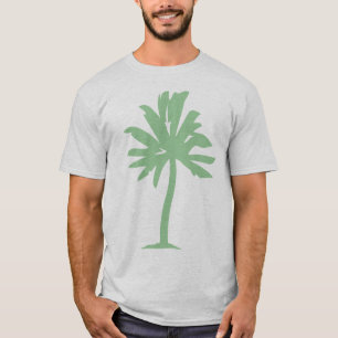 Camiseta Árbol de palma - Verde oscuro