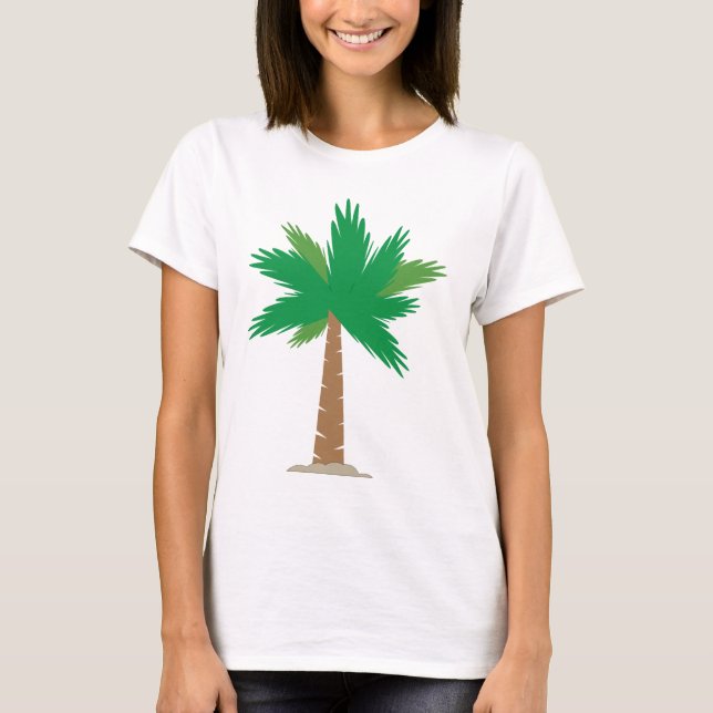 Camiseta Árbol de palmas (Anverso)