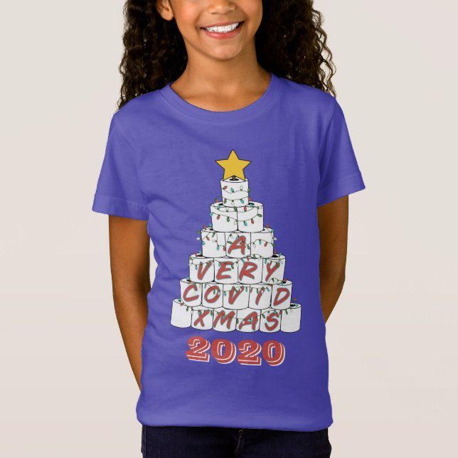 Camiseta Árbol de papel higiénico 2020, muy codiciado en Na (Anverso)