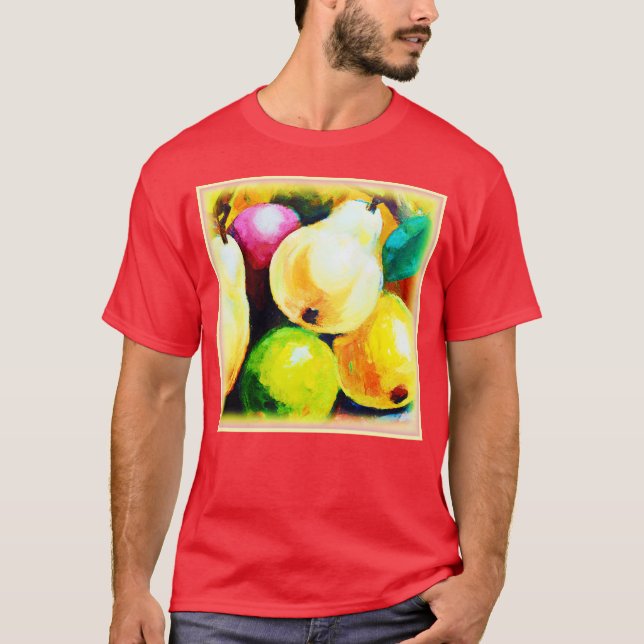 Camiseta "Árbol de Peras" Diseño Cuto. ¡Hazte con una en Za (Anverso)