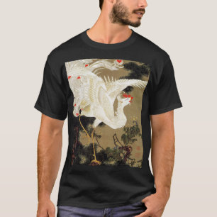 Camiseta Árbol de pino viejo y Fénix blanco de Ito Jakuch