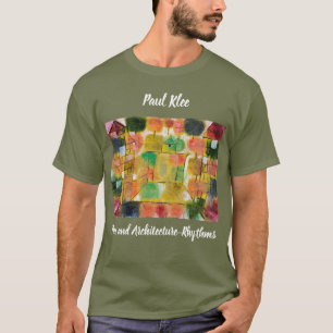 Camiseta Árbol de pintura Paul Klee y ritmos de arquitectur