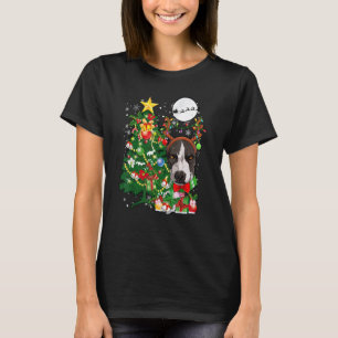Camiseta Árbol de Pitbull de renos de Santa Lucía Dueño de 