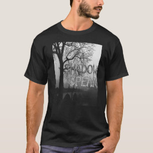 Camiseta Árbol de puente negro de punk