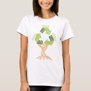 Camiseta Árbol de reciclaje 