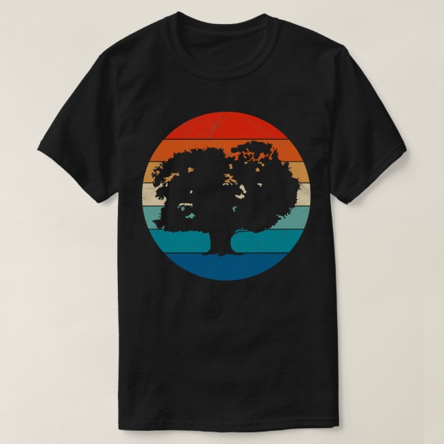 Camiseta Árbol de roble (Diseño del anverso)