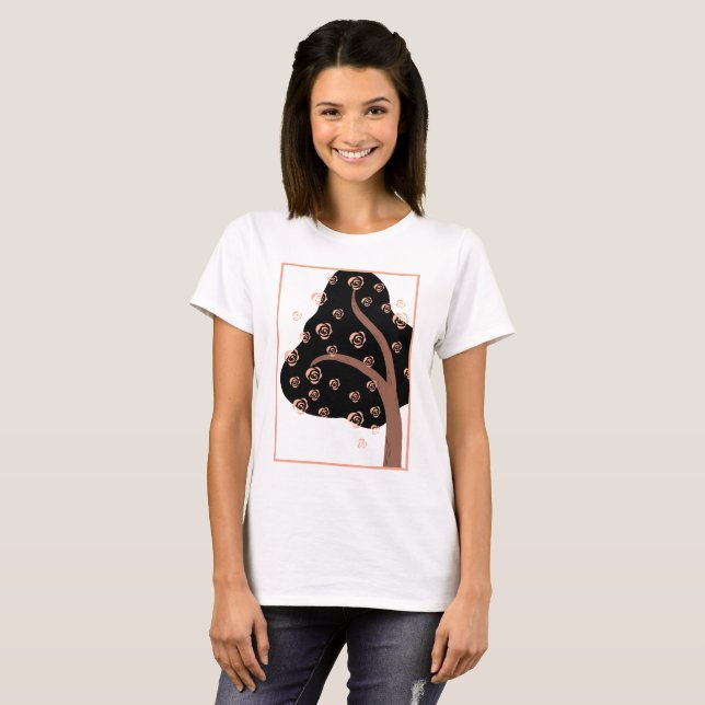 Camiseta árbol de Rosa (Anverso completo)