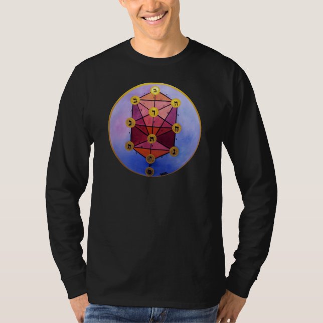 Camiseta Árbol de sefirot (Anverso)