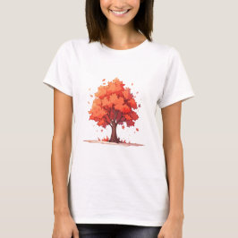 Camiseta Árbol de serenidad de otoño