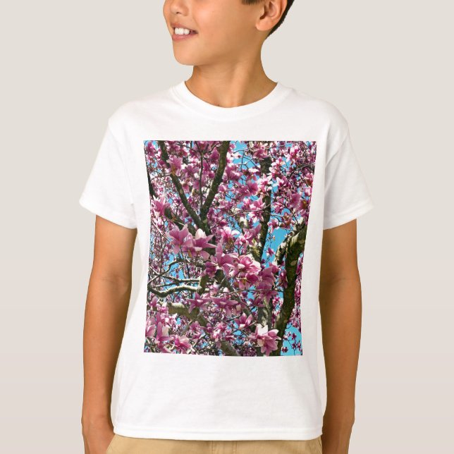 Camiseta Árbol de tulipanes (Anverso)