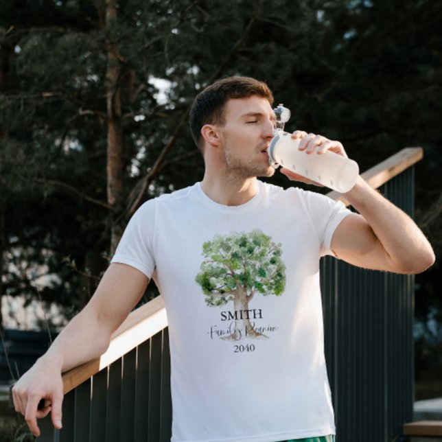 Camiseta Árbol de unión familiar personalizado (Personalized family reunion t-shirt)