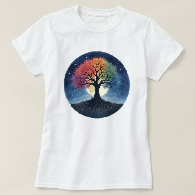 Camiseta Árbol de vida (Diseño del anverso)