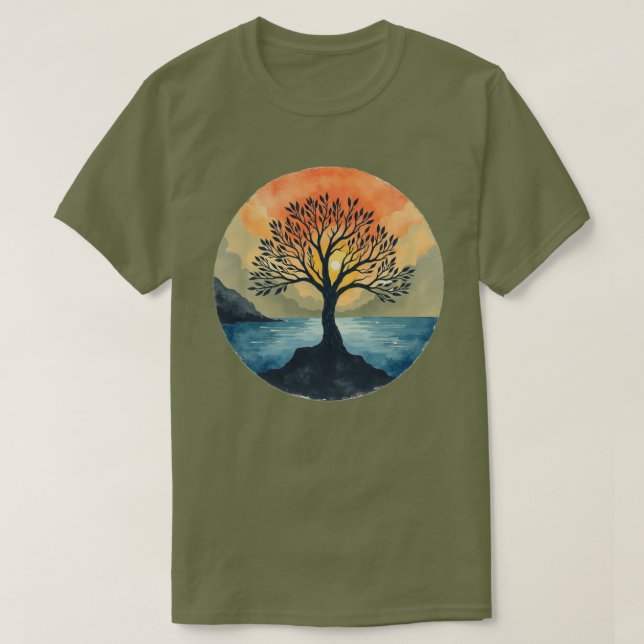 Camiseta Árbol de vida (Diseño del anverso)