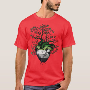 Camiseta Árbol de vida del corazón de Aromc