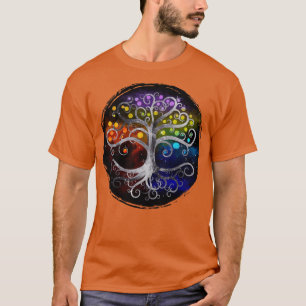 Camiseta Árbol de vida Silver Swirl