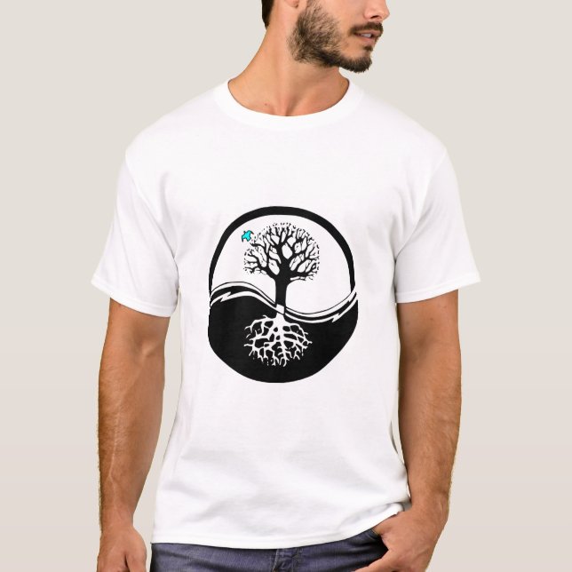 Camiseta Árbol de Yin Yang (Anverso)