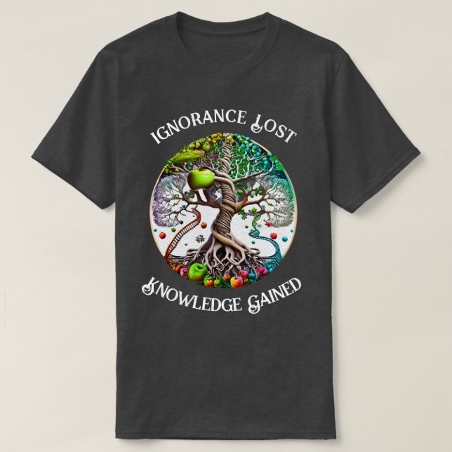 Camiseta Árbol del Conocimiento 01 (Diseño del anverso)