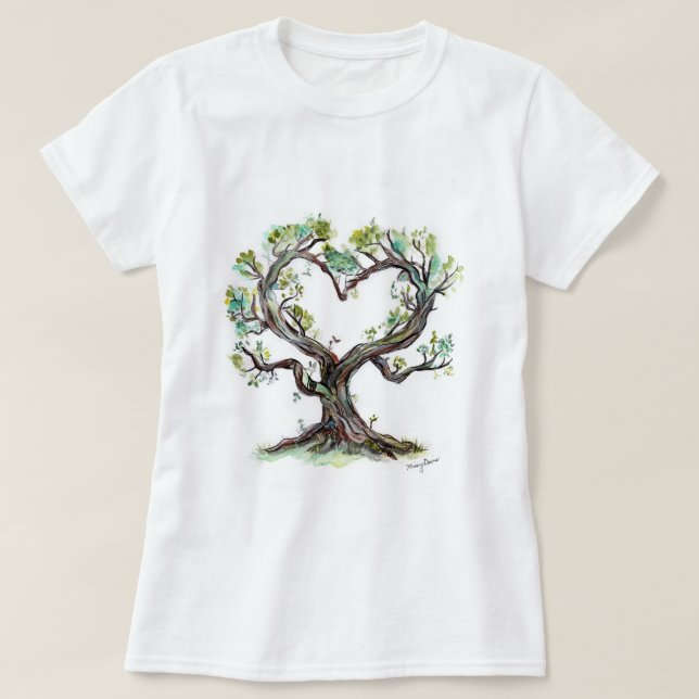 Camiseta Árbol del Corazón (Diseño del anverso)
