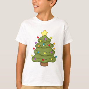 Camiseta Árbol del día de fiesta del navidad