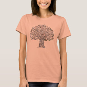 Camiseta Árbol del Doodle de la vida
