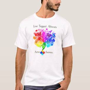 Camiseta Árbol del espectro del autismo