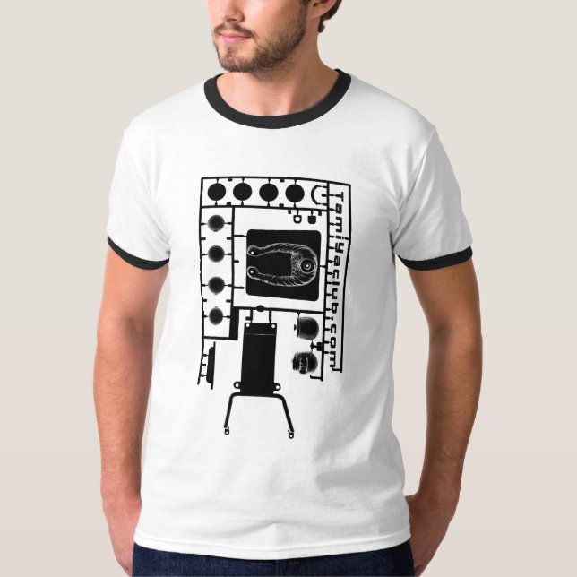Camiseta Árbol del jinete áspero (Anverso)