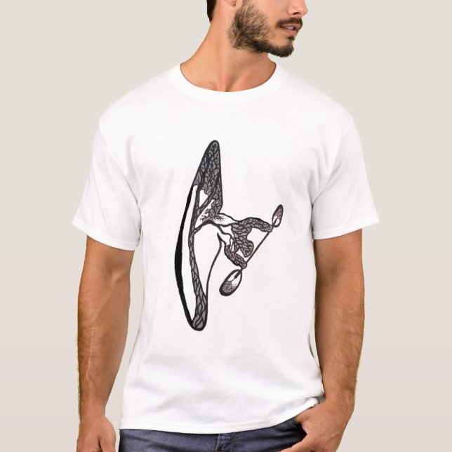 Camiseta árbol del kajak (Anverso)