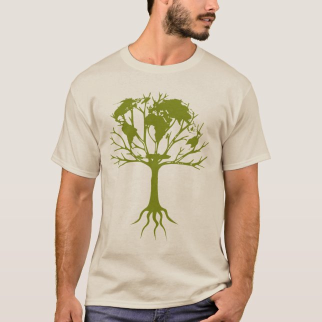 Camiseta Árbol del mundo (Anverso)