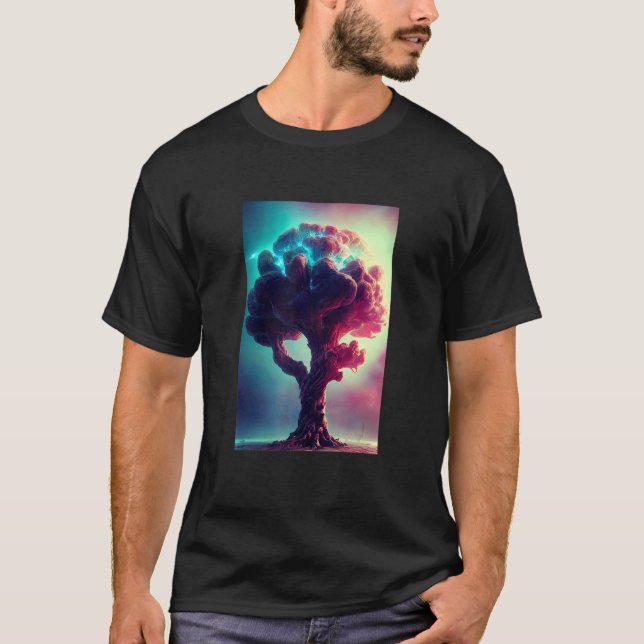 Camiseta Árbol del mundo Yggdrasil de vida Viking Celtric Ú (Anverso)