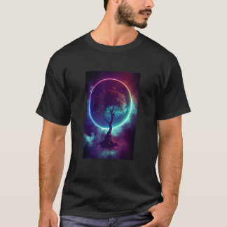 Camiseta Árbol del mundo Yggdrasil de vida Viking Celtric Ú