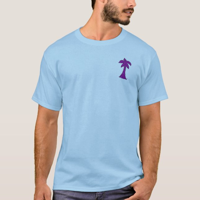 Camiseta Árbol del Palmetto de Carolina del Sur (Anverso)