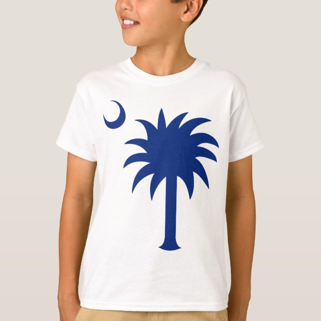 Camiseta Árbol del Palmetto de Carolina del Sur (Anverso)