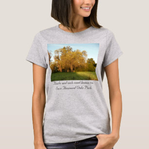 Camiseta Árbol del parque de los Oaks
