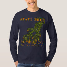Árbol del Territorio de Washington El Abeto Occide