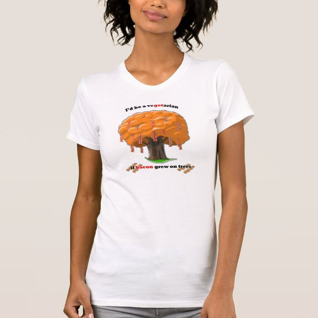 Camiseta árbol del tocino (Anverso)