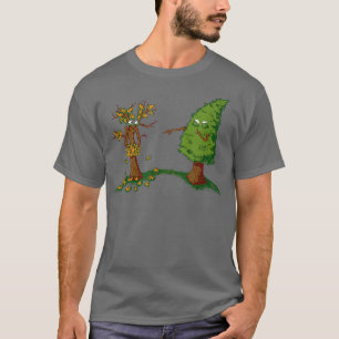 Camiseta Árbol divertido de embarazos de otoño51