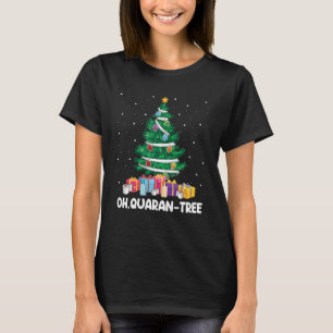 Camiseta Árbol divertido de Navidad QuaranTree Xmas 2020