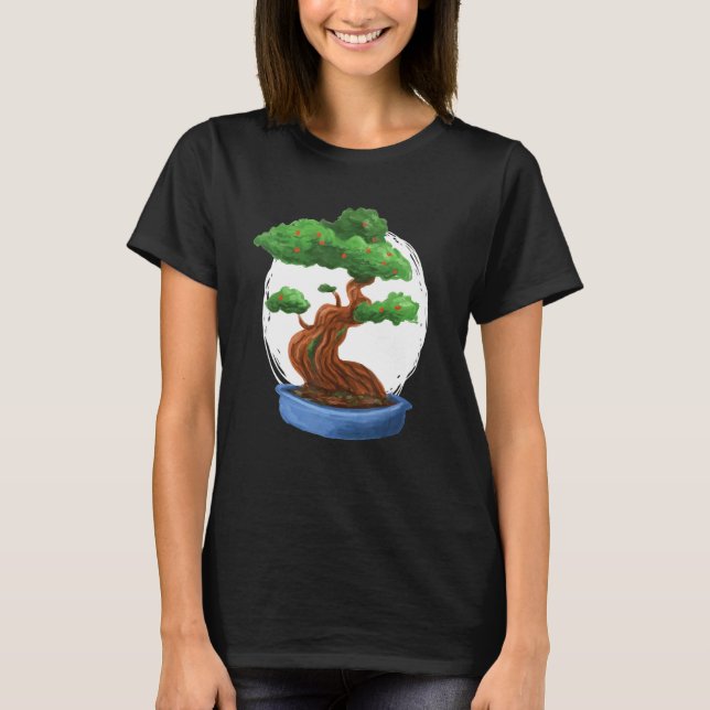 Camiseta Árbol enano miniatura (Anverso)