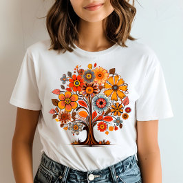 Camiseta Árbol equinoccio de otoño