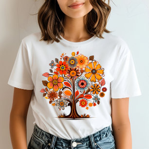 Camiseta Árbol equinoccio de otoño