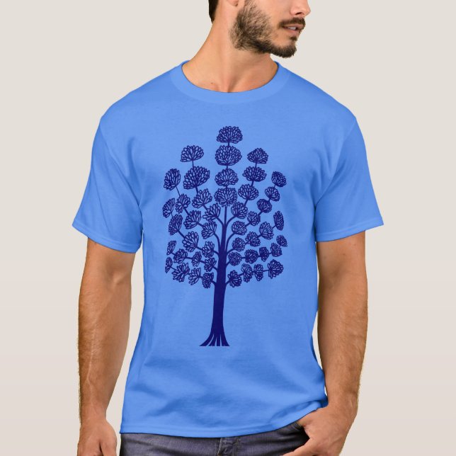 Camiseta Árbol estilizado (Anverso)