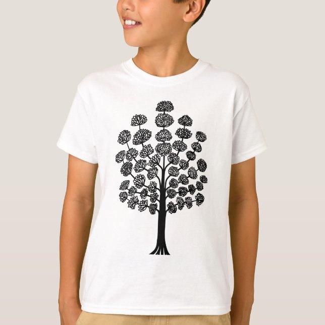 Camiseta Árbol estilizado (Anverso)