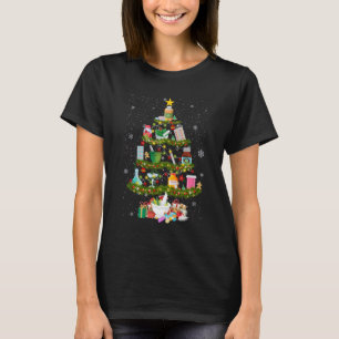 Camiseta Árbol farmacéutico, farmacéutico de Navidad, técni