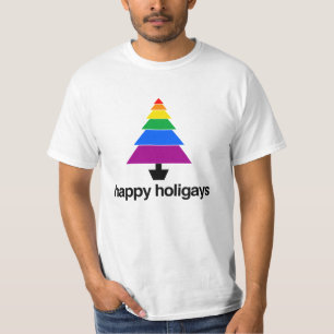 CAMISETA ÁRBOL FELIZ DE HOLIGAYS - .PNG