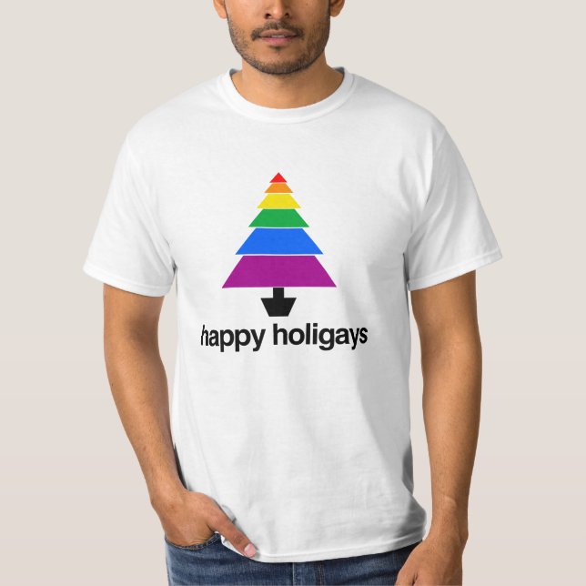 CAMISETA ÁRBOL FELIZ DE HOLIGAYS - .PNG (Anverso)