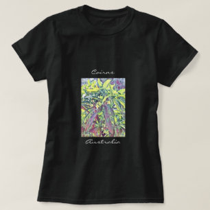 Camiseta Árbol Frangipani Cairns Australia tropical