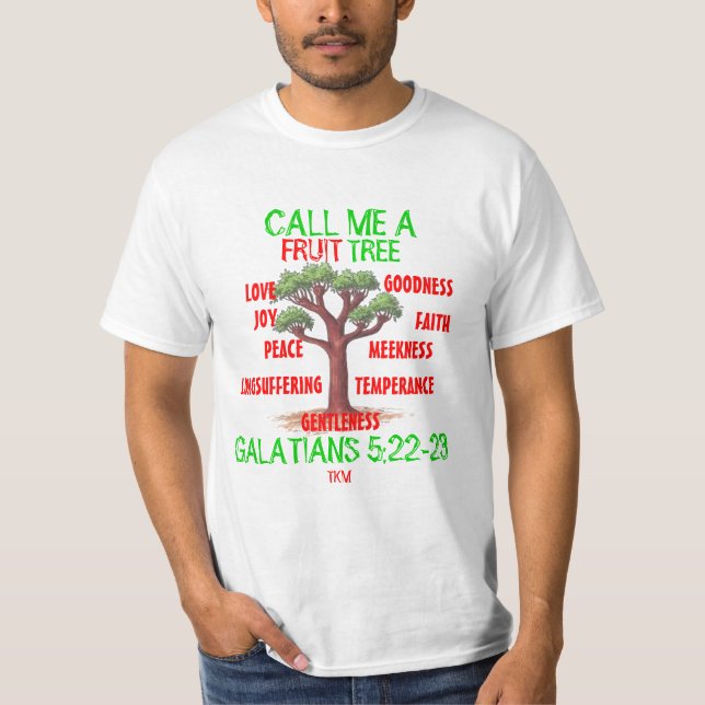 CAMISETA ÁRBOL FRUTAL (Anverso)