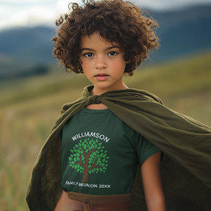 Camiseta Árbol genealógico Cool Personalizado Reunión Famil