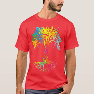 Camiseta Árbol Genético De Árbol De Árbol De Árbol De La Ci