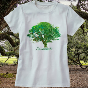 Camiseta Árbol georgiano de Savannah